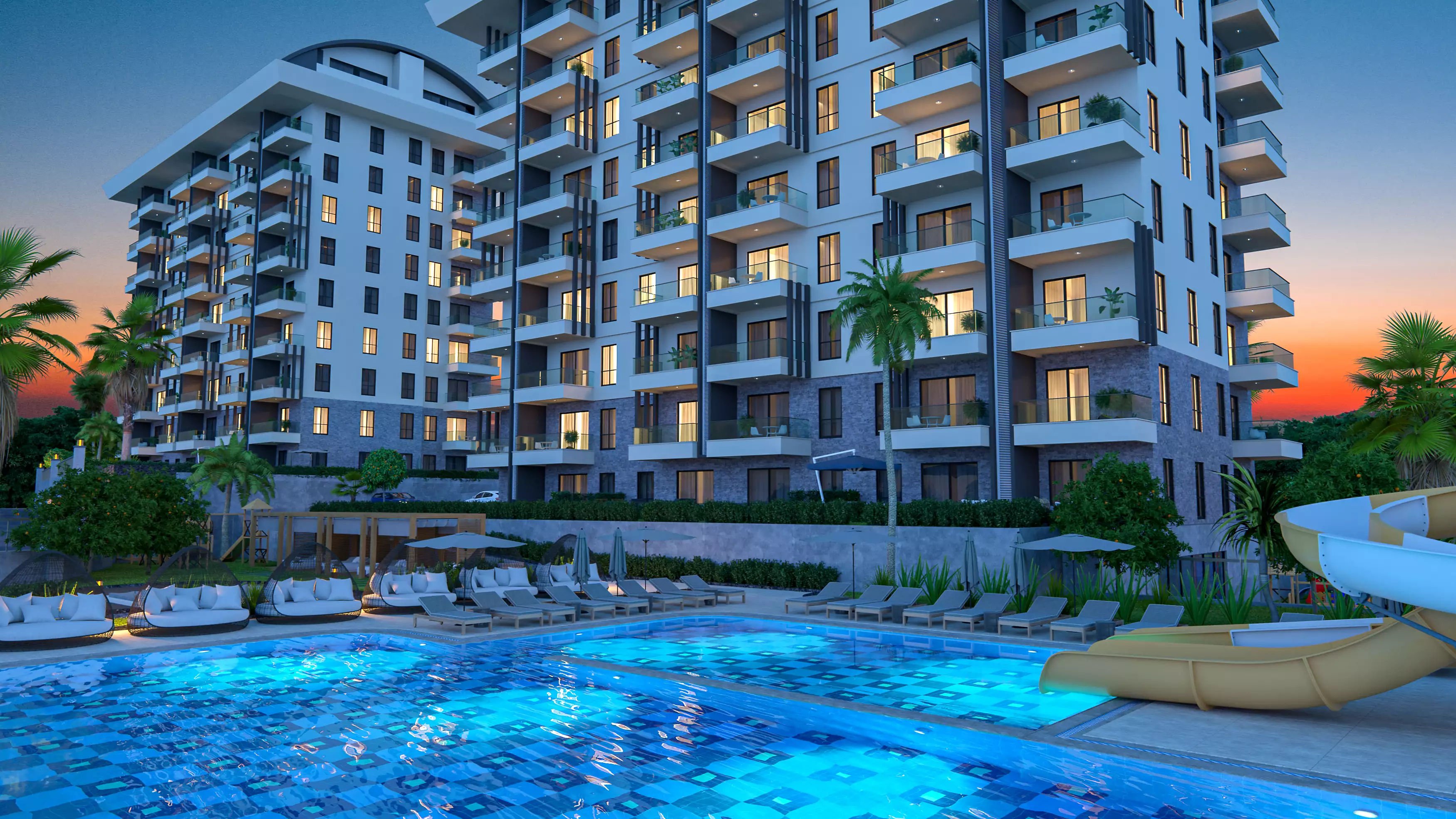 Flat 48m² in Turkey, Payallar. Priced at 69000€ rent photo-2