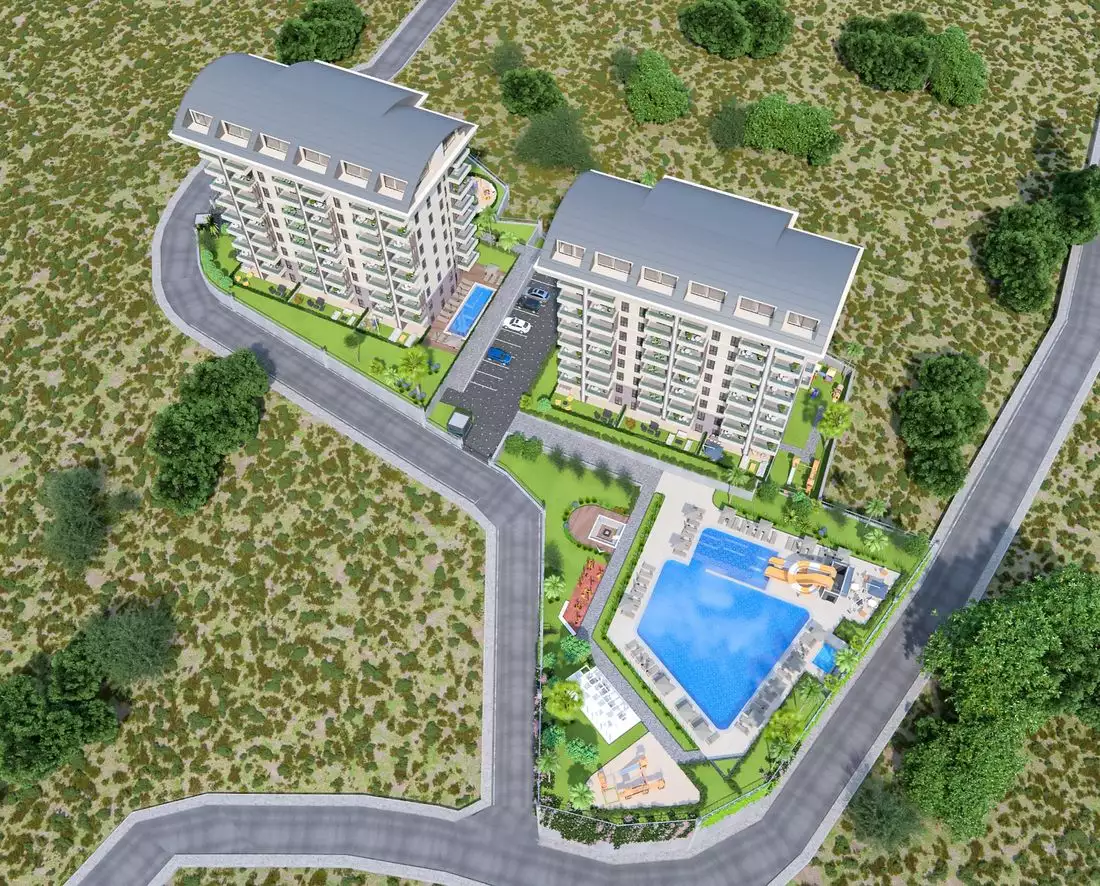 Flat 48m² in Turkey, Payallar. Priced at 69000€ rent photo-10