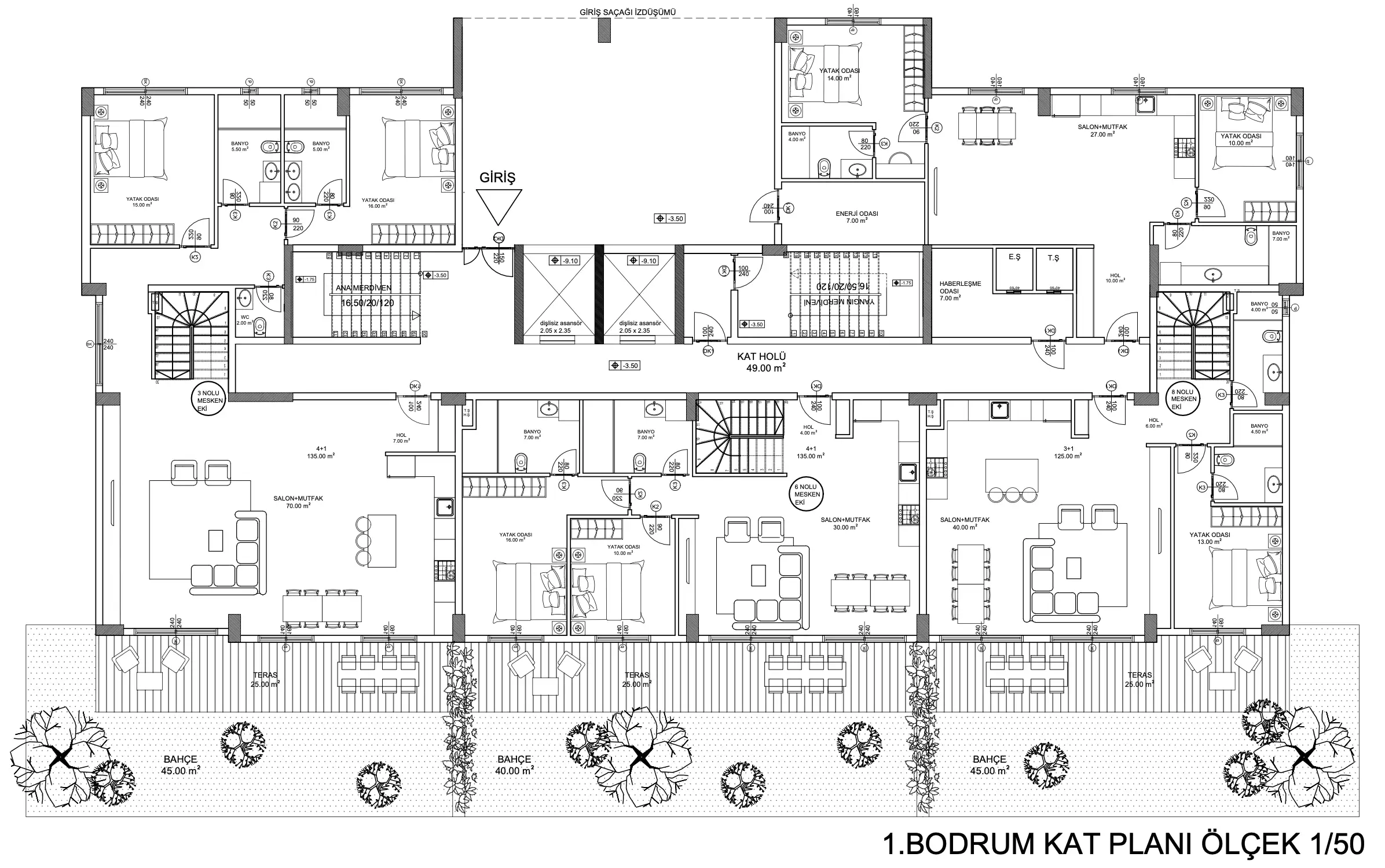 Flat 48m² in Turkey, Payallar. Priced at 69000€ rent photo-17