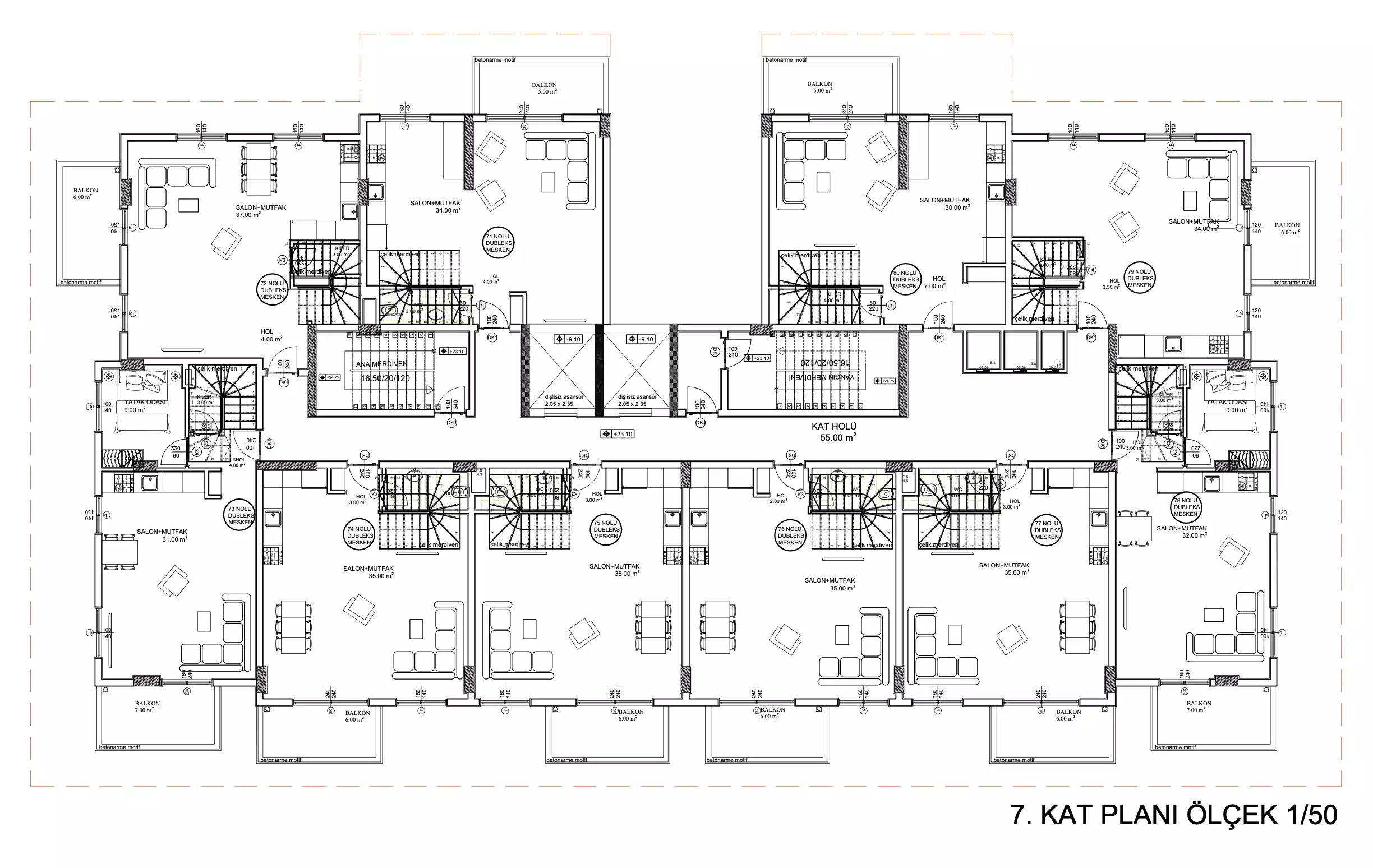 Flat 48m² in Turkey, Payallar. Priced at 69000€ rent photo-20