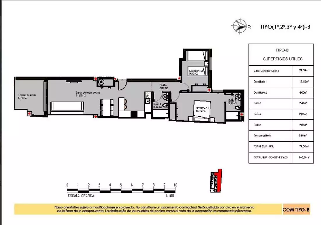 Flat 96m² in Spain, Torrevieja. Priced at 249000€ rent photo-10