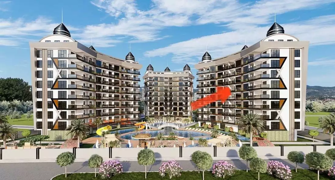 Flat 55m² in Turkey, Payallar. Priced at 110000€ rent photo-1