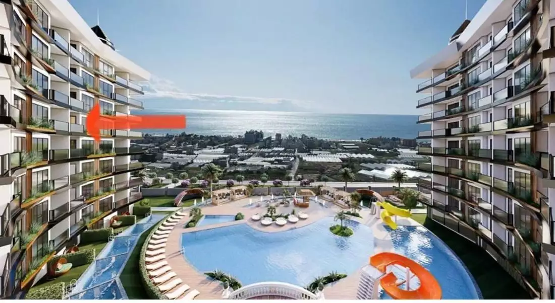 Flat 55m² in Turkey, Payallar. Priced at 110000€ rent photo-2