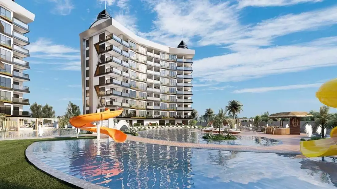 Flat 55m² in Turkey, Payallar. Priced at 110000€ rent photo-3