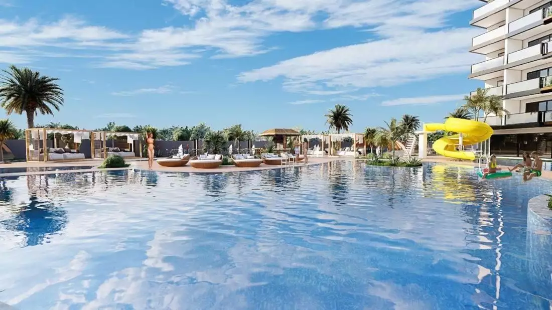 Flat 55m² in Turkey, Payallar. Priced at 110000€ rent photo-10