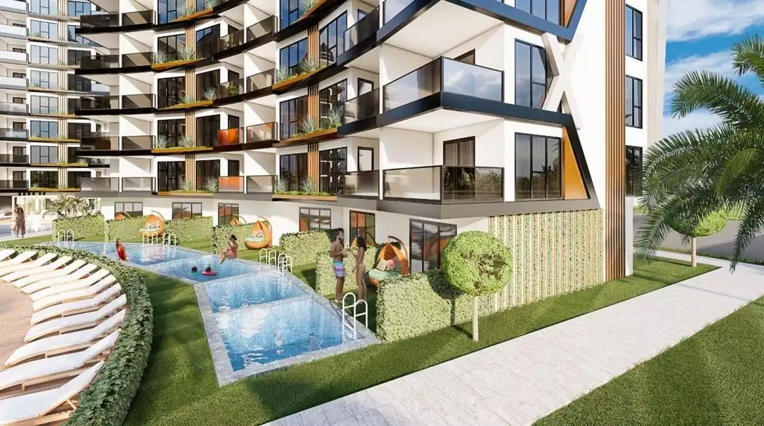Flat 55m² in Turkey, Payallar. Priced at 110000€ rent photo-11