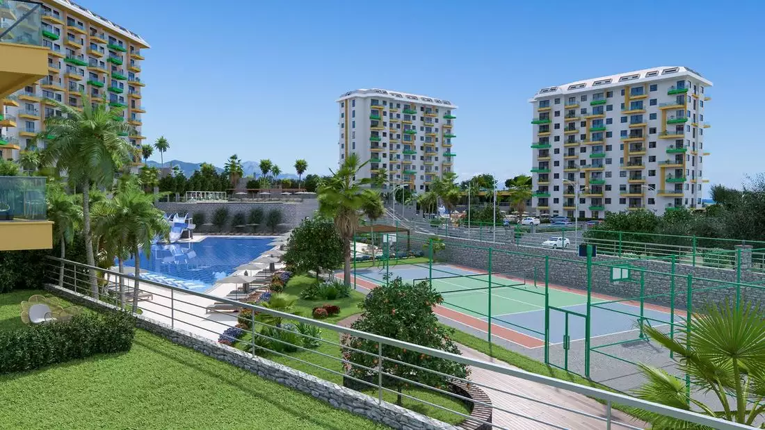 Flat 55m² in Turkey, Avsallar. Priced at 107000€ rent photo-16