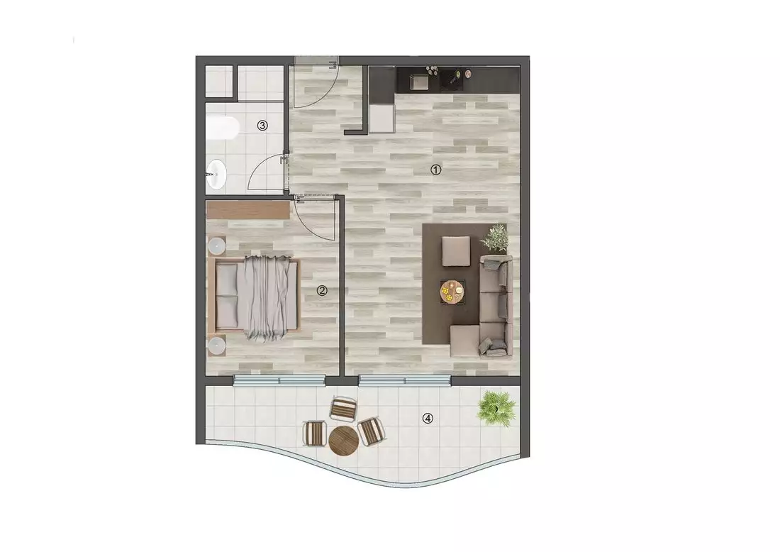 Flat 75m² in Turkey, Mersin. Priced at 75000€ rent photo-29