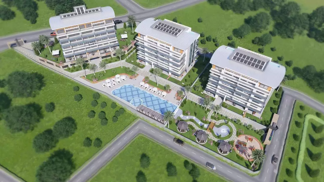 Flat 62m² in Turkey, Kargicak. Priced at 165000€ rent photo-1