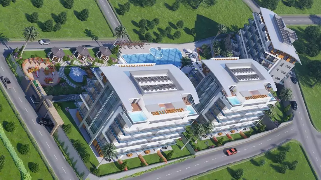 Flat 62m² in Turkey, Kargicak. Priced at 165000€ rent photo-2