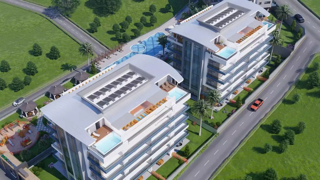 Flat 62m² in Turkey, Kargicak. Priced at 165000€ rent photo-3