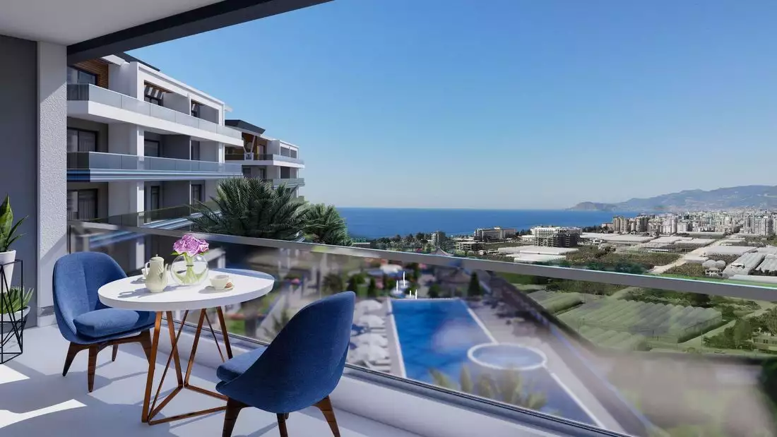 Flat 62m² in Turkey, Kargicak. Priced at 165000€ rent photo-12
