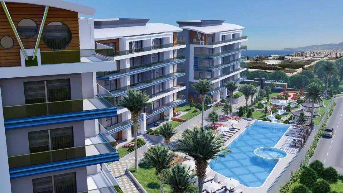 Flat 62m² in Turkey, Kargicak. Priced at 165000€ rent photo-15