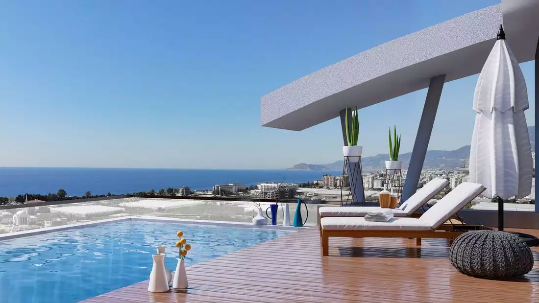 Flat 62m² in Turkey, Kargicak. Priced at 165000€ rent photo-16