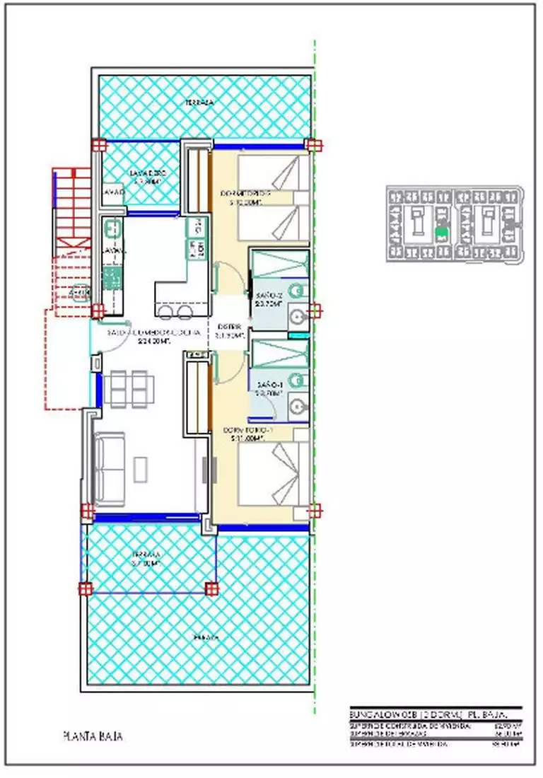Flat 62m² in Spain, Torrevieja. Priced at 230900€ rent photo-16