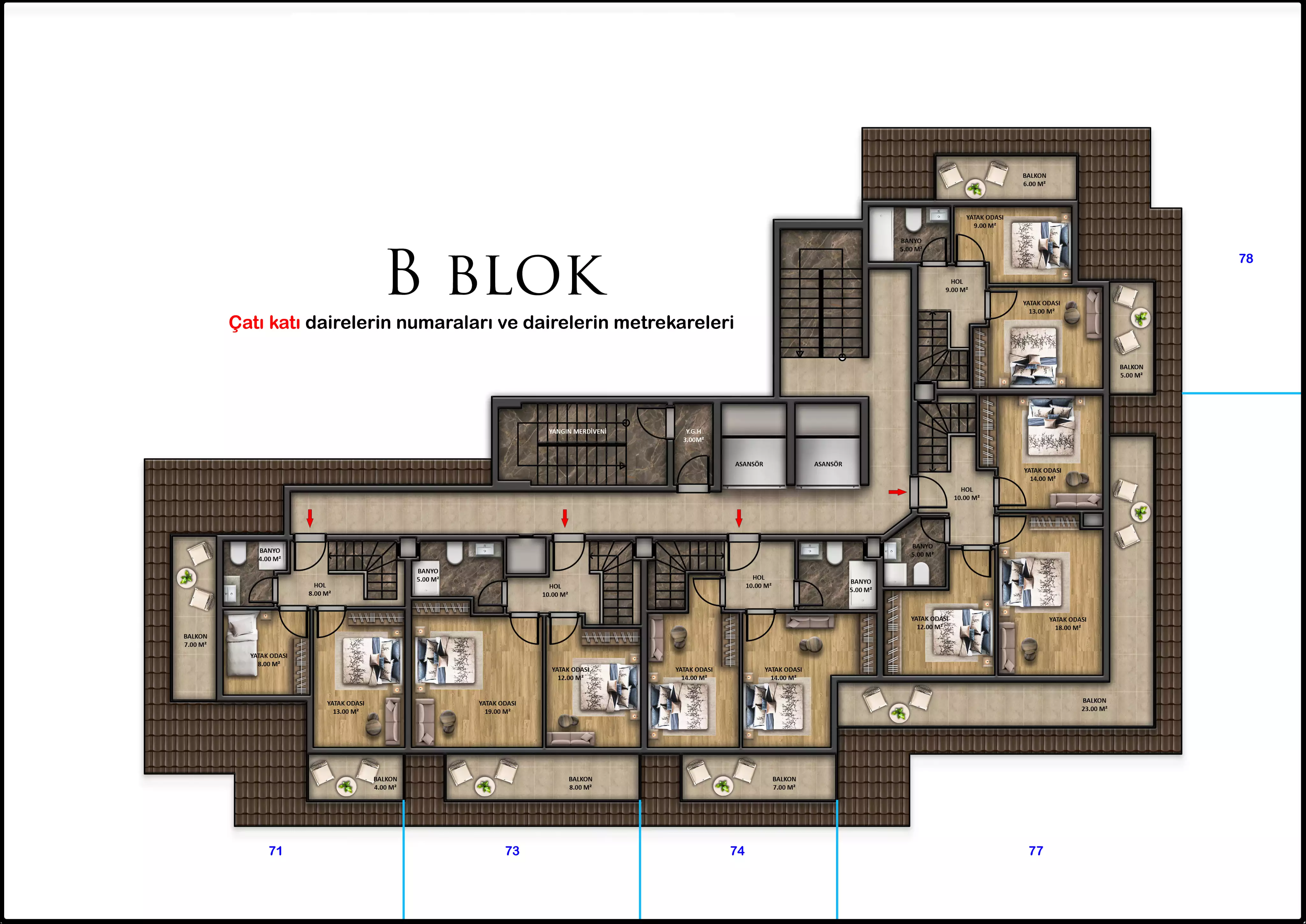 Flat 36m² in Turkey, Payallar. Priced at 49500€ rent photo-56