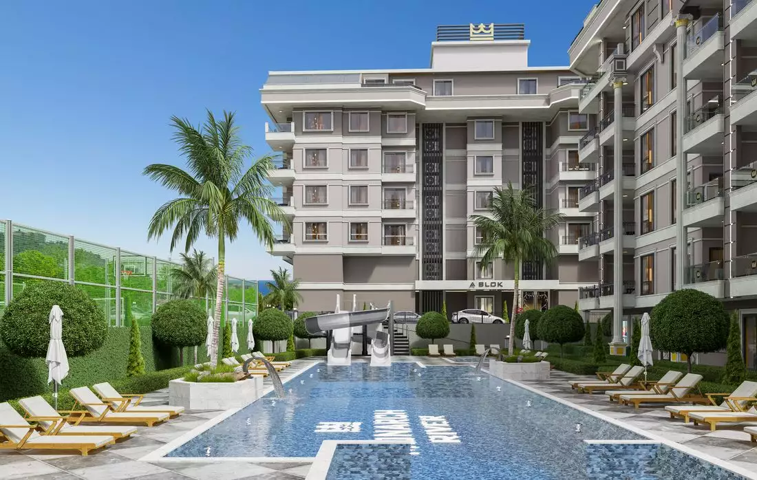Flat 57m² in Turkey, Kargicak. Priced at 157500€ rent photo-3