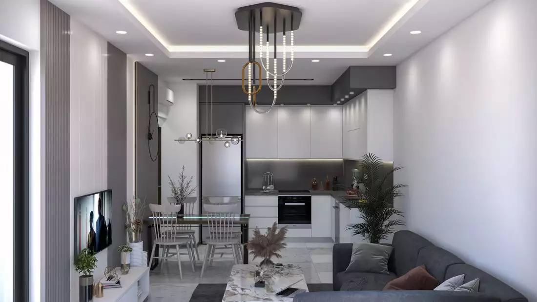 Flat 57m² in Turkey, Kargicak. Priced at 157500€ rent photo-25