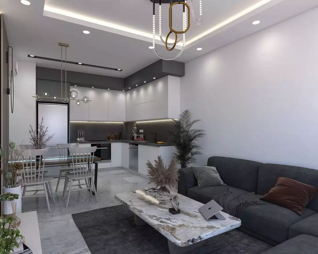 Flat 57m² in Turkey, Kargicak. Priced at 157500€ rent photo-26