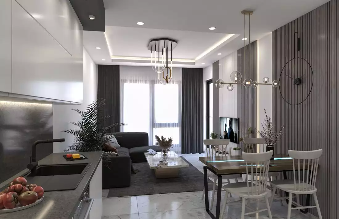 Flat 57m² in Turkey, Kargicak. Priced at 157500€ rent photo-28