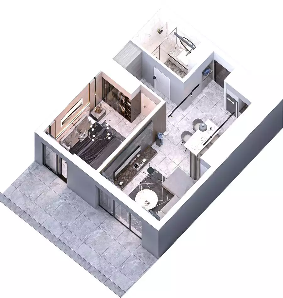 Flat 37m² in Cyprus, Guzelyurt. Priced at 127810€ rent photo-27