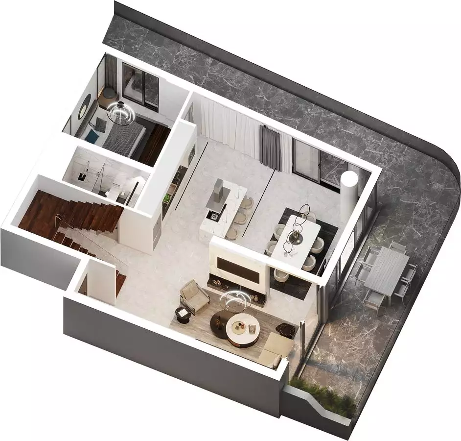 Flat 37m² in Cyprus, Guzelyurt. Priced at 127810€ rent photo-28