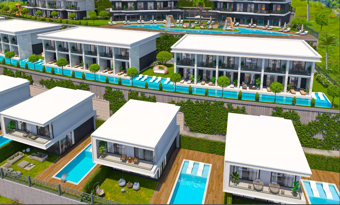 Flat 56m² in Turkey, Kargicak. Priced at 125000€ rent photo-4