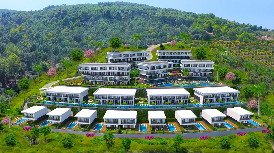 Flat 56m² in Turkey, Kargicak. Priced at 125000€ rent photo-6