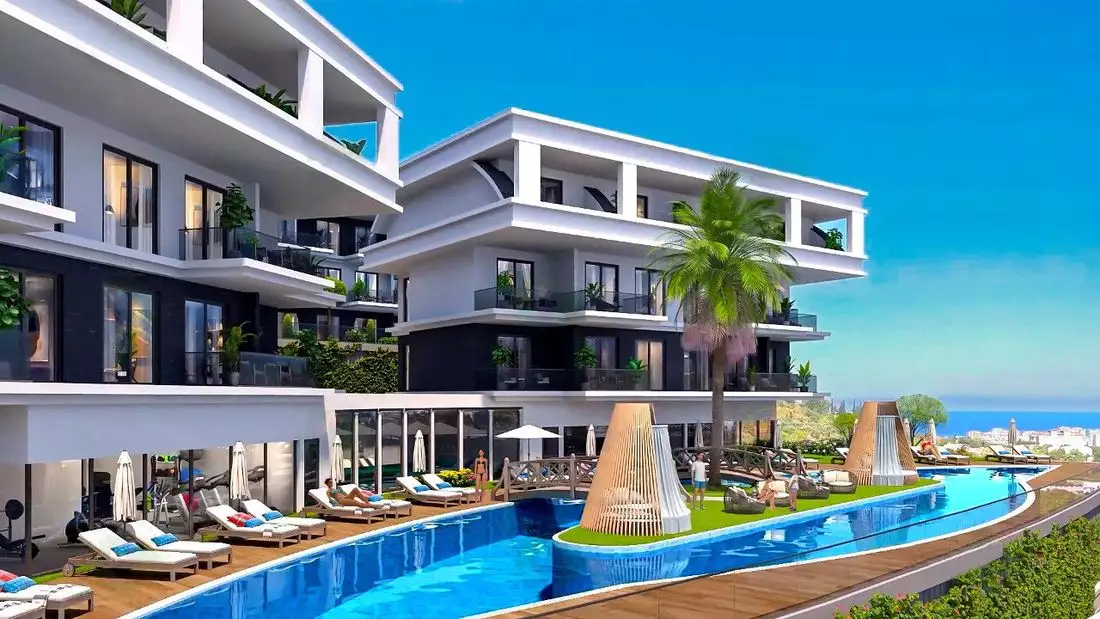 Flat 56m² in Turkey, Kargicak. Priced at 125000€ rent photo-13