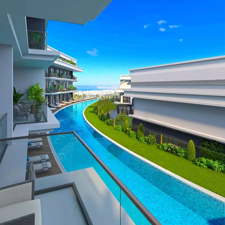 Flat 56m² in Turkey, Kargicak. Priced at 125000€ rent photo-17