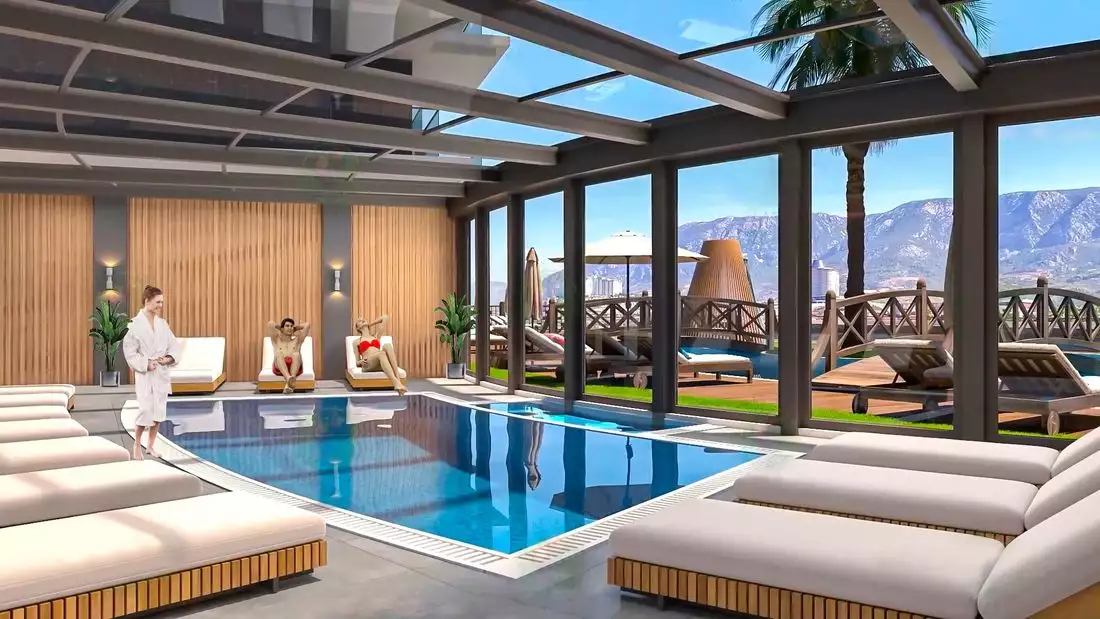Flat 56m² in Turkey, Kargicak. Priced at 125000€ rent photo-22