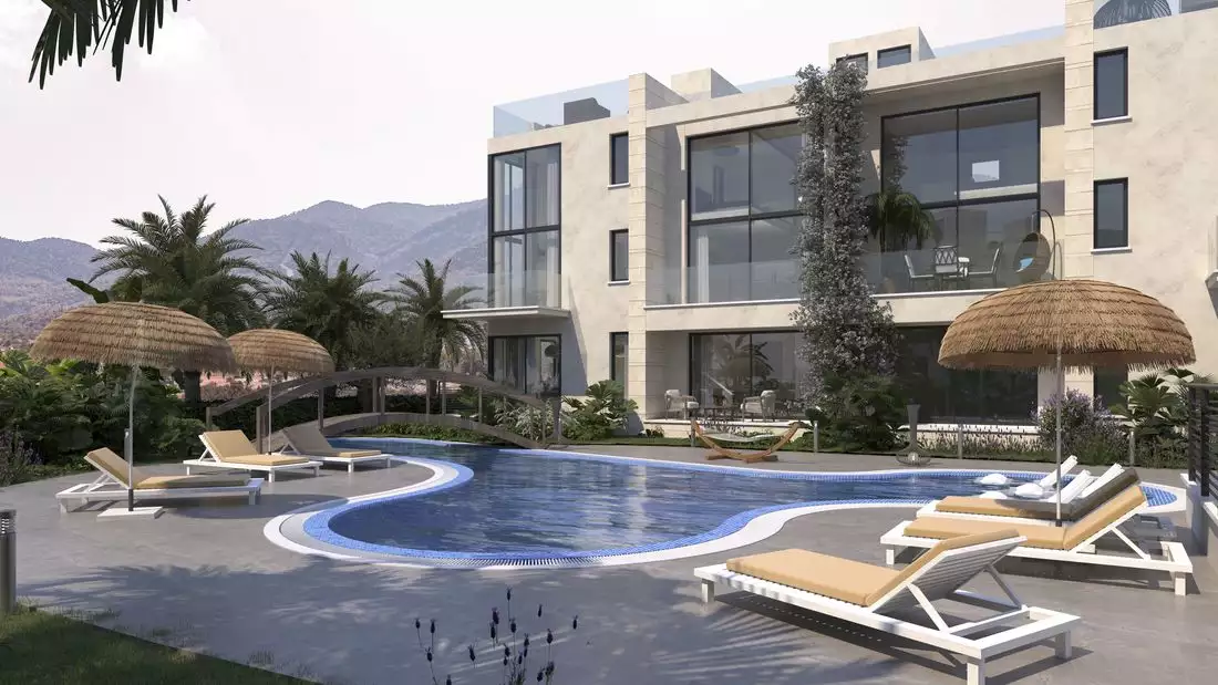 Flat 87m² in Cyprus, Kyrenia. Priced at 185000€ rent photo-2