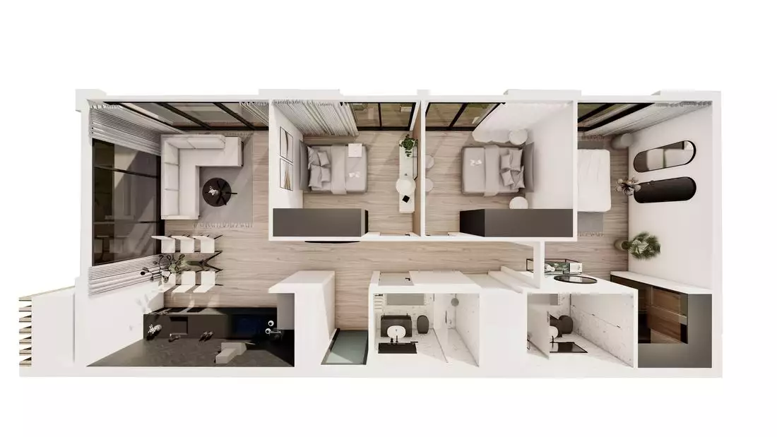 Flat 70m² in Cyprus, Kyrenia. Priced at 308850€ rent photo-6