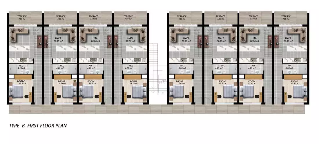 Flat 46m² in Cyprus, Famagusta. Priced at 151399€ rent photo-28