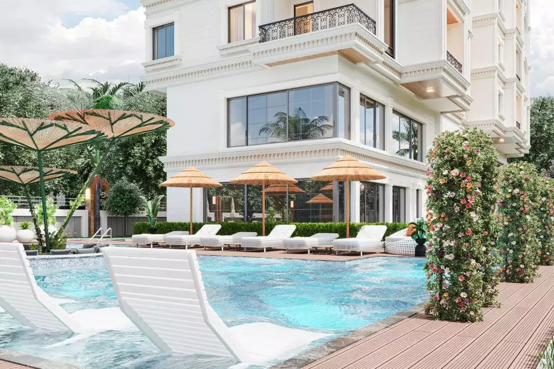 Flat 56m² in Turkey, Mahmutlar. Priced at 79000€ rent photo-2