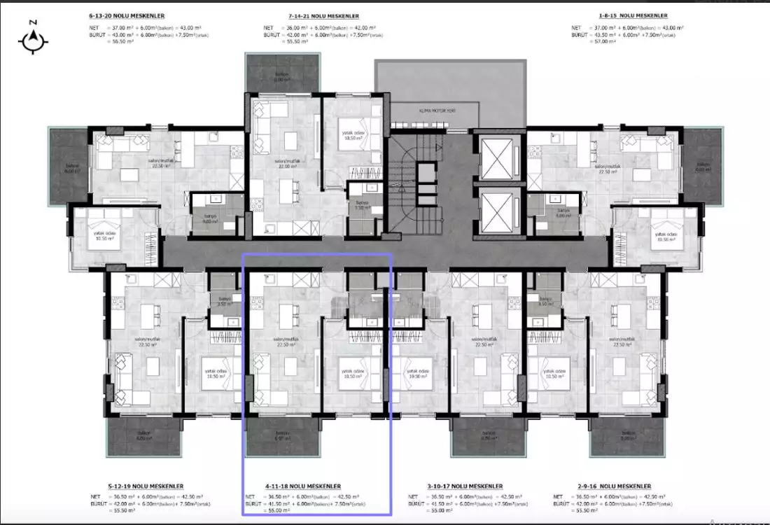 Flat 55m² in Turkey, Demirtas. Priced at 125000€ rent photo-10
