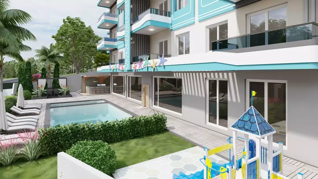 Flat 57m² in Turkey, Payallar. Priced at 189000€ rent photo-4