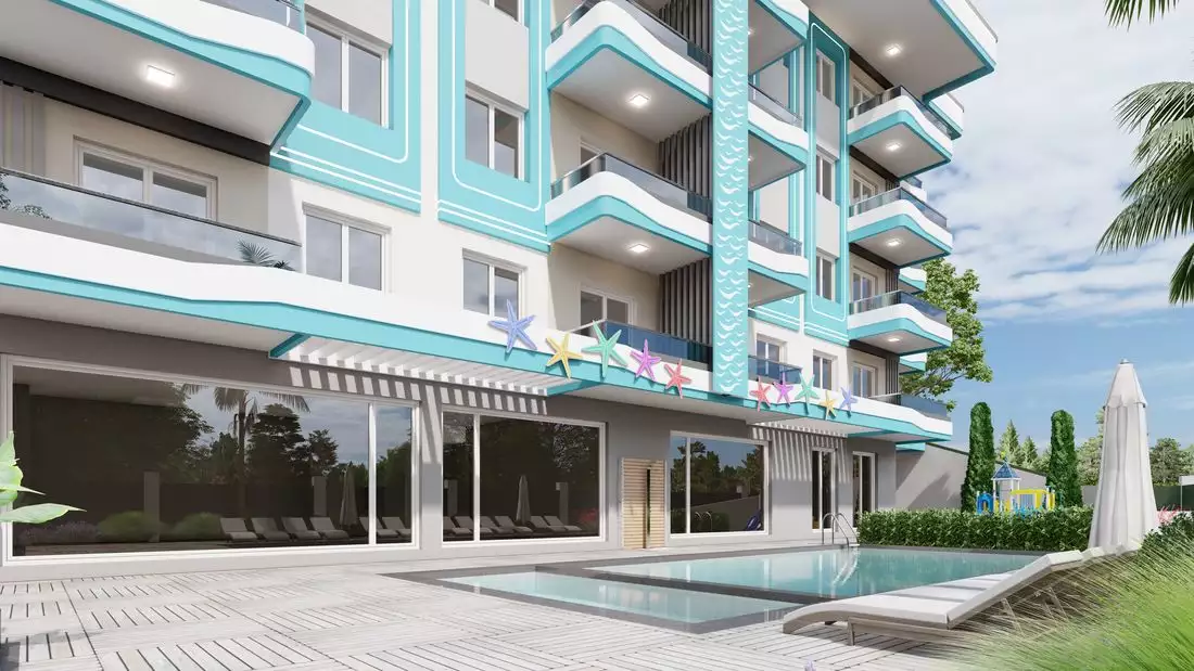 Flat 57m² in Turkey, Payallar. Priced at 189000€ rent photo-5