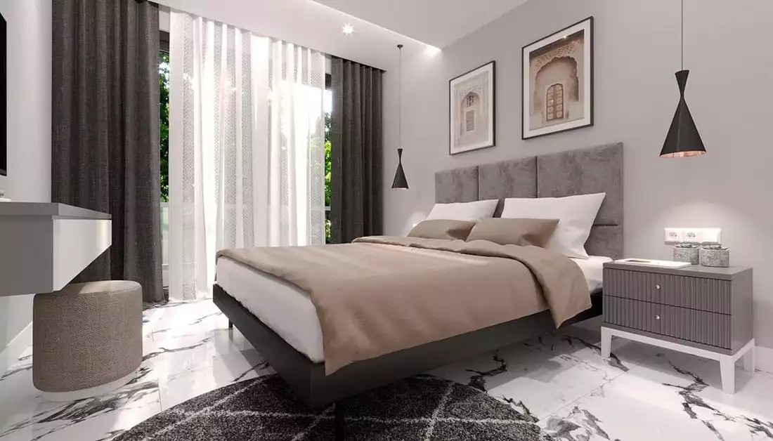 Flat 57m² in Turkey, Payallar. Priced at 189000€ rent photo-8