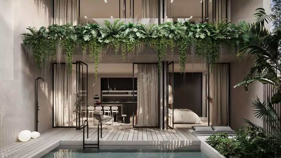 Villa 96m² in Indonesia, Bukit-Uluwatu. Priced at 349257€ rent photo-6