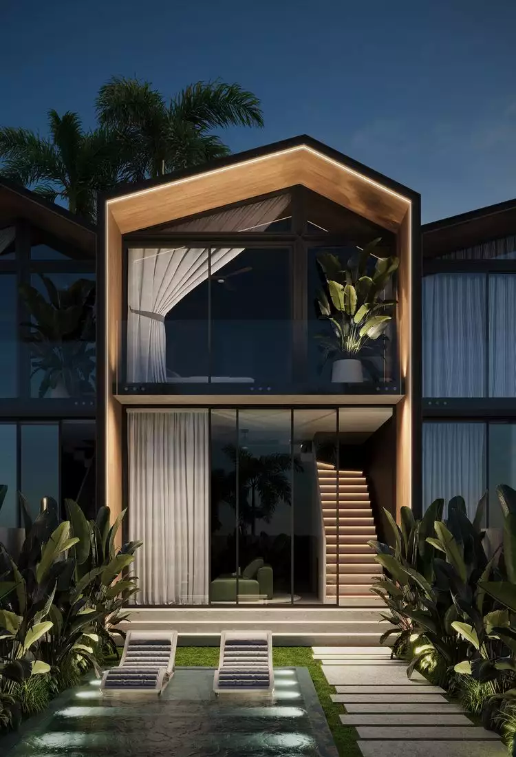 Villa 102m² in Indonesia, Bukit-Uluwatu. Priced at 214554€ rent photo-4