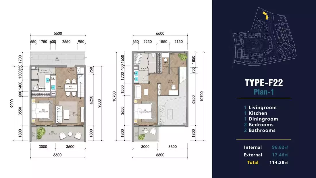Flat 37m² in Thailand, Phuket. Priced at 108226€ rent photo-21