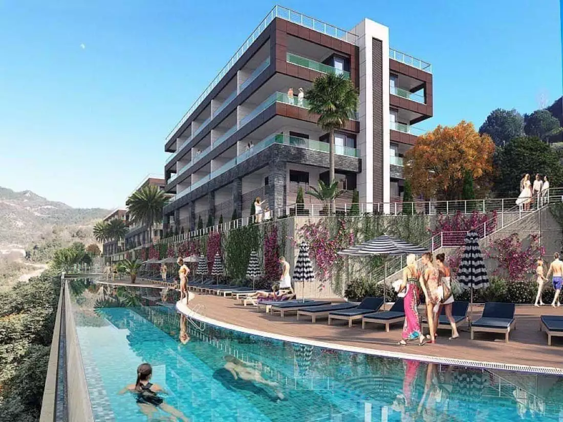 Flat 110m² in Turkey, Kargicak. Priced at 215000€ rent photo-1