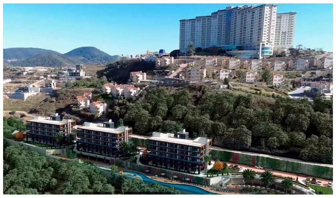 Flat 110m² in Turkey, Kargicak. Priced at 215000€ rent photo-4