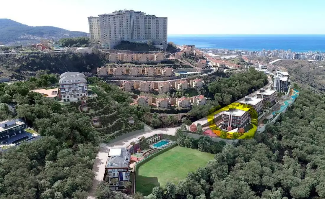Flat 110m² in Turkey, Kargicak. Priced at 215000€ rent photo-9