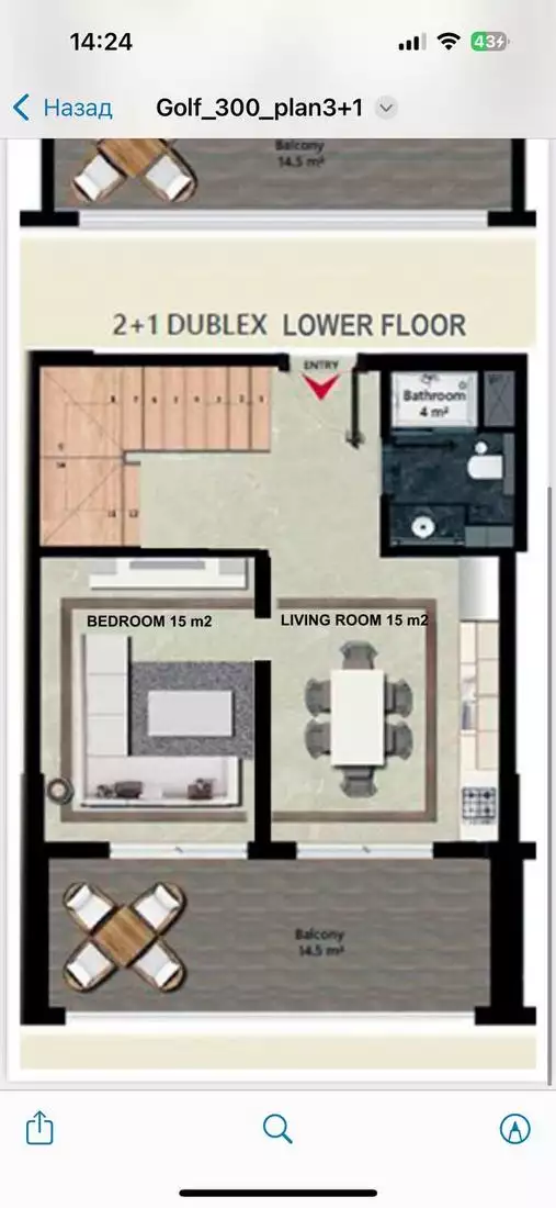 Flat 110m² in Turkey, Kargicak. Priced at 215000€ rent photo-10