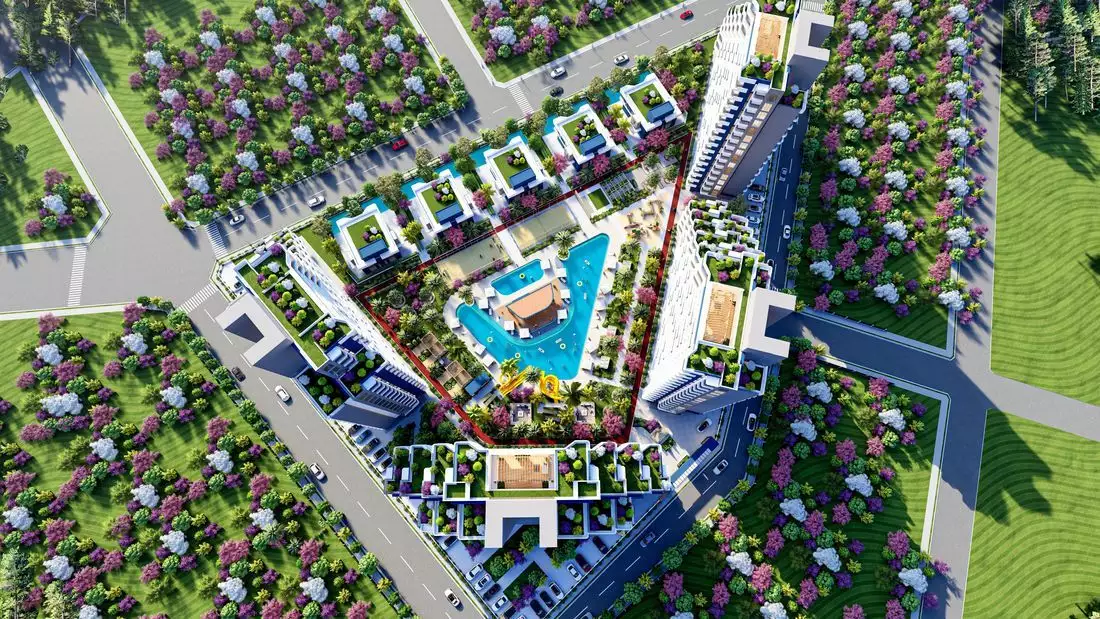 Flat 45m² in Turkey, Mersin. Priced at 70000€ rent photo-8
