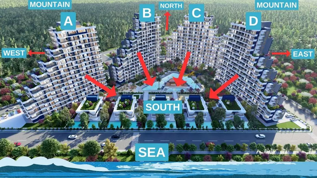 Flat 45m² in Turkey, Mersin. Priced at 70000€ rent photo-9