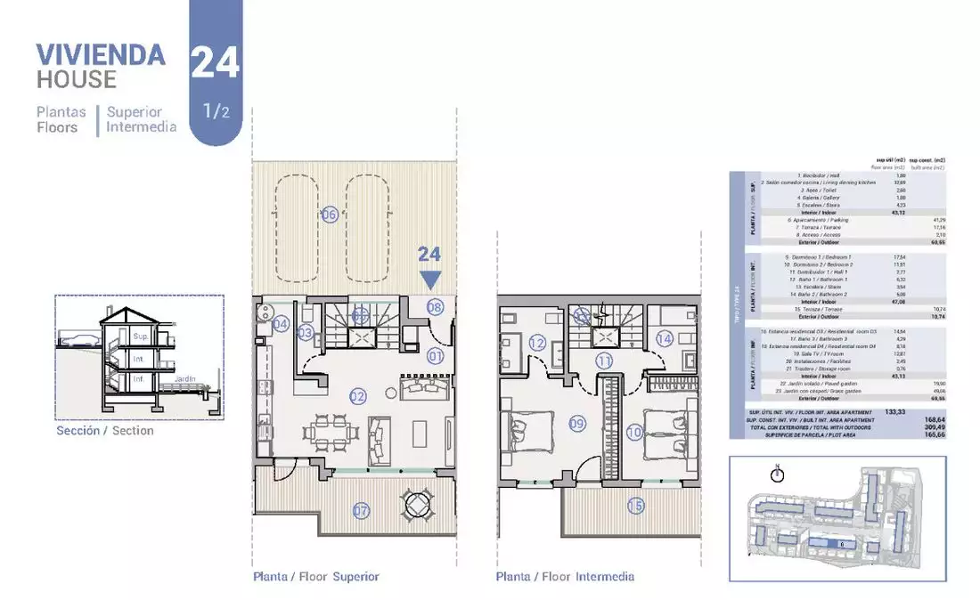 Townhouse 168m² in Spain, Alicante. Priced at 390000€ rent photo-17