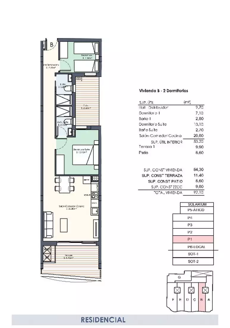 Flat 92m² in Spain, Torrevieja. Priced at 280000€ rent photo-13